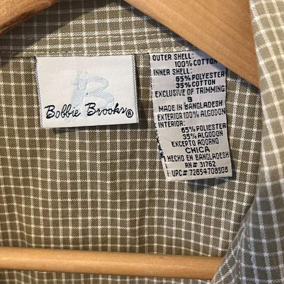 BOBBIE BROOKS | Women's Short Sleeve Button Down Top Multicolour Size Small - Picture 10 of 11